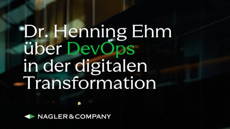 Dr. Henning Ehm über DevOps in der digitalen Transformation